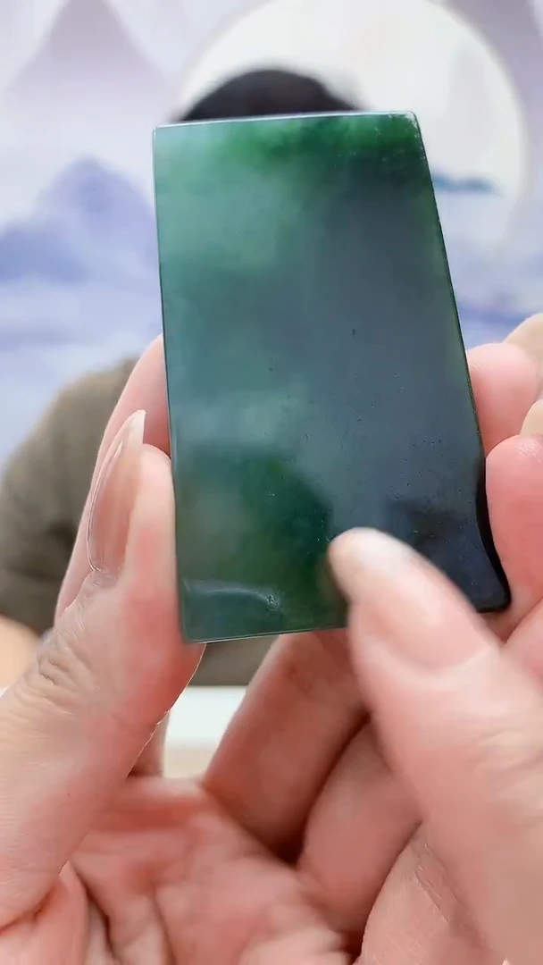 未镶嵌定制翡翠4917MM-毛货挂件18