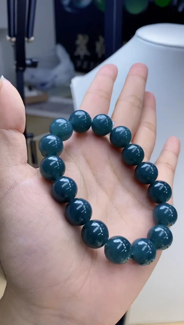 颈饰未镶嵌翡翠风****林手串