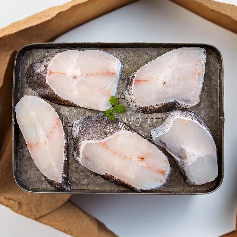 新鲜鳕鱼细鳞壮鳕鳕鱼块生鲜冷冻鳕鱼段鳕鱼中段红烧清蒸非银鳕鱼