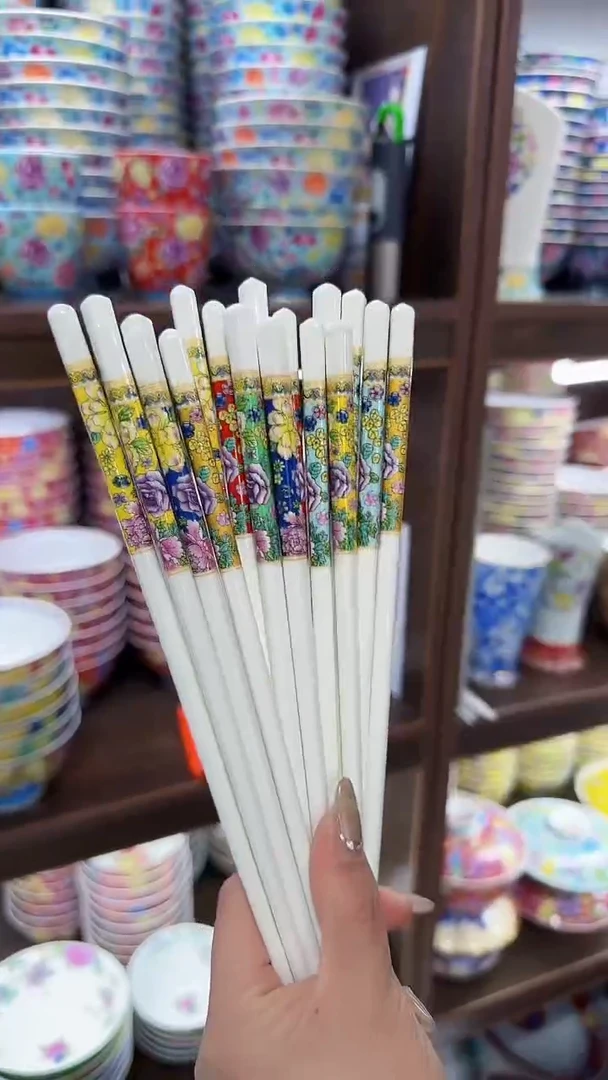 【闪购商品】瓷片筷子10双景德镇陶瓷