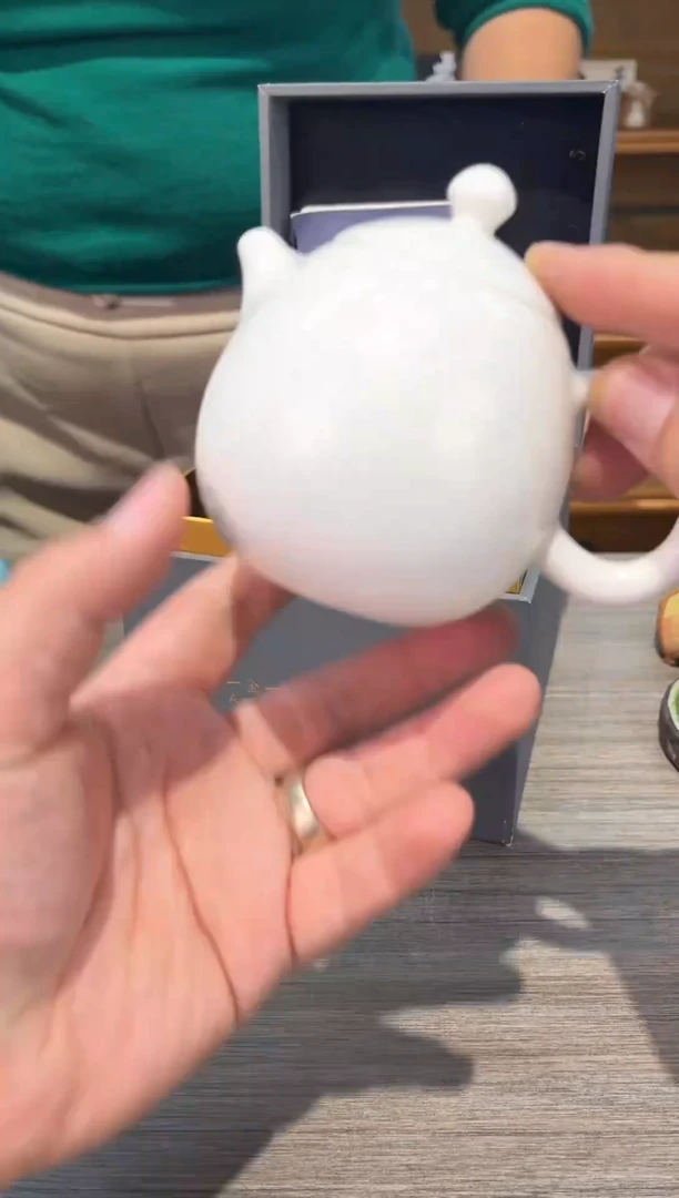 【闪购商品】白壶加证书加礼盒茶具