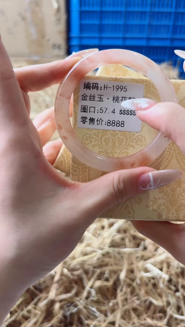 未镶嵌手镯石英质玉H-1995