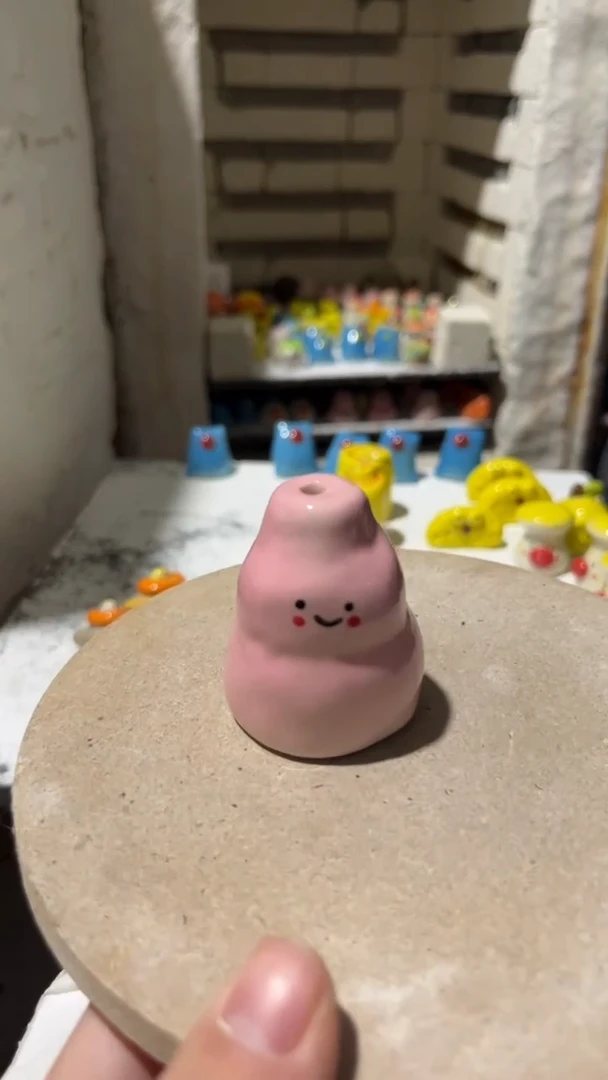 【闪购商品】摆件121纯手工微瑕陶瓷