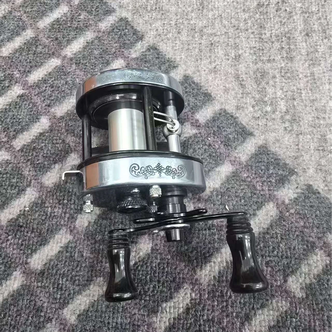 金属鼓轮远投泛用路亚轮打黑鱼专用钓鱼线轮