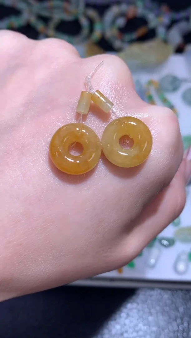 未镶嵌定制翡翠甜甜圈