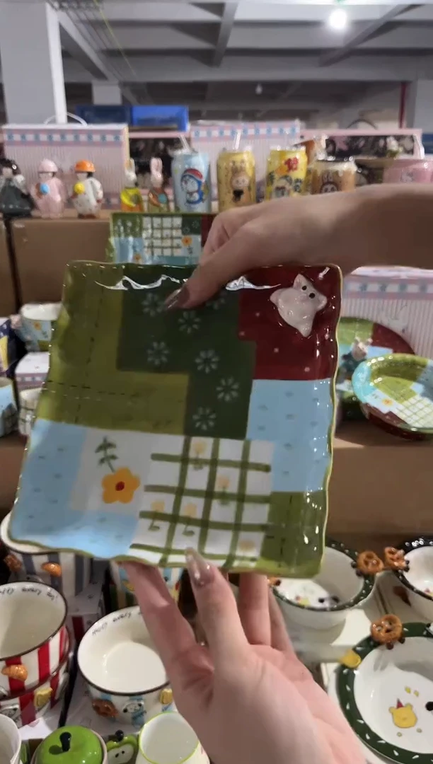 瓷【唯品瓷】手工手绘餐具
