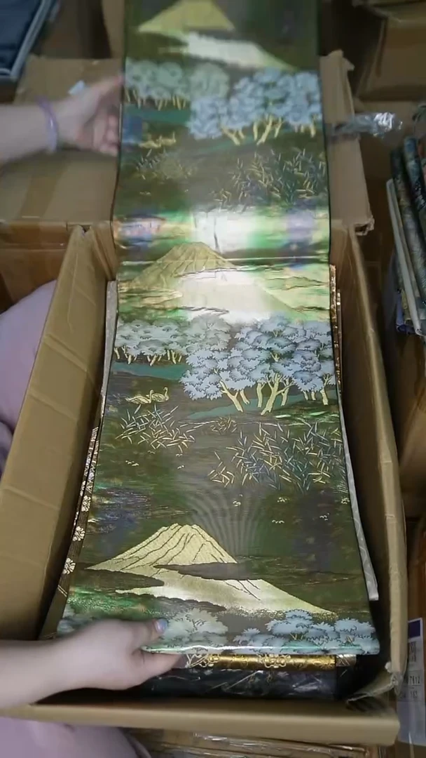 织绣11日本百转风景画