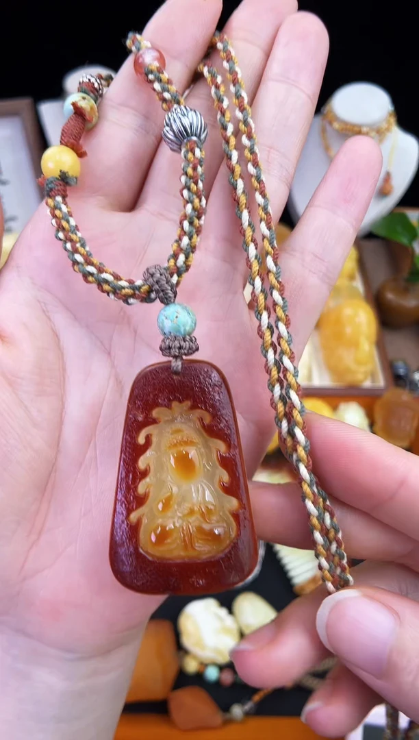 琥珀未镶嵌珠宝奇石柒月