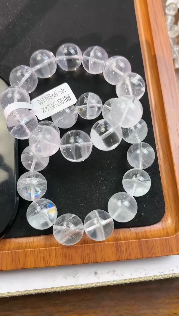 【闪购商品】水晶手链未镶嵌18mm＋白幽灵聚宝盆（多样性发其一）