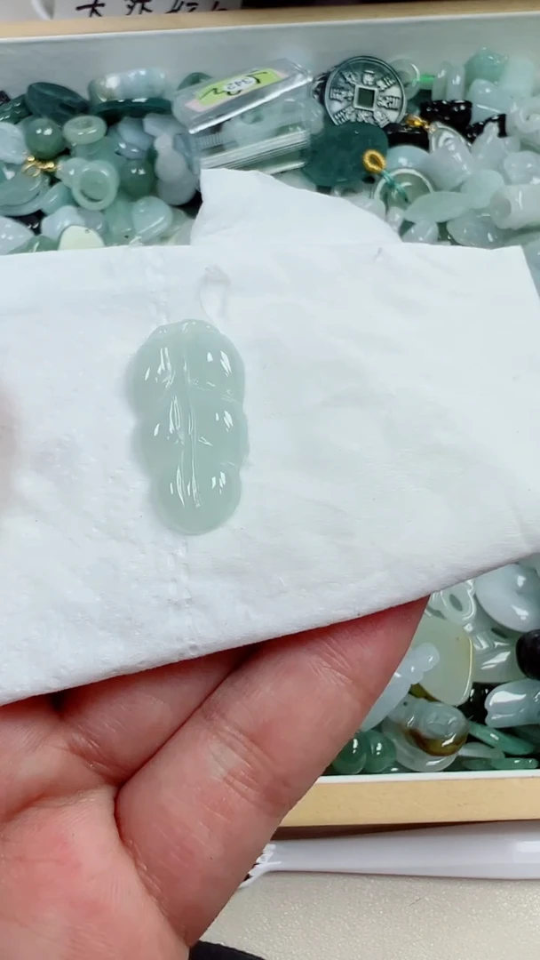 散珠翡翠446号，A货翡翠