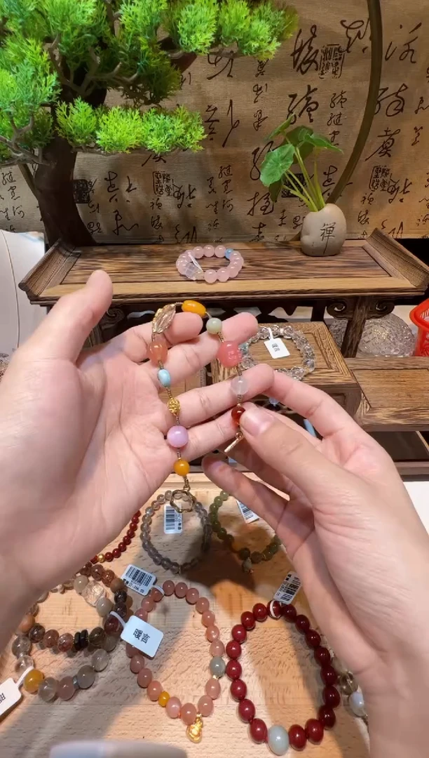 未镶嵌手链水晶手饰@@