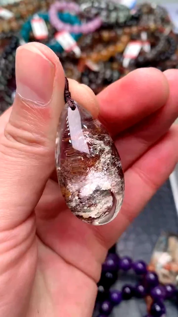 【闪购商品】水晶吊坠(赠链)未镶嵌34