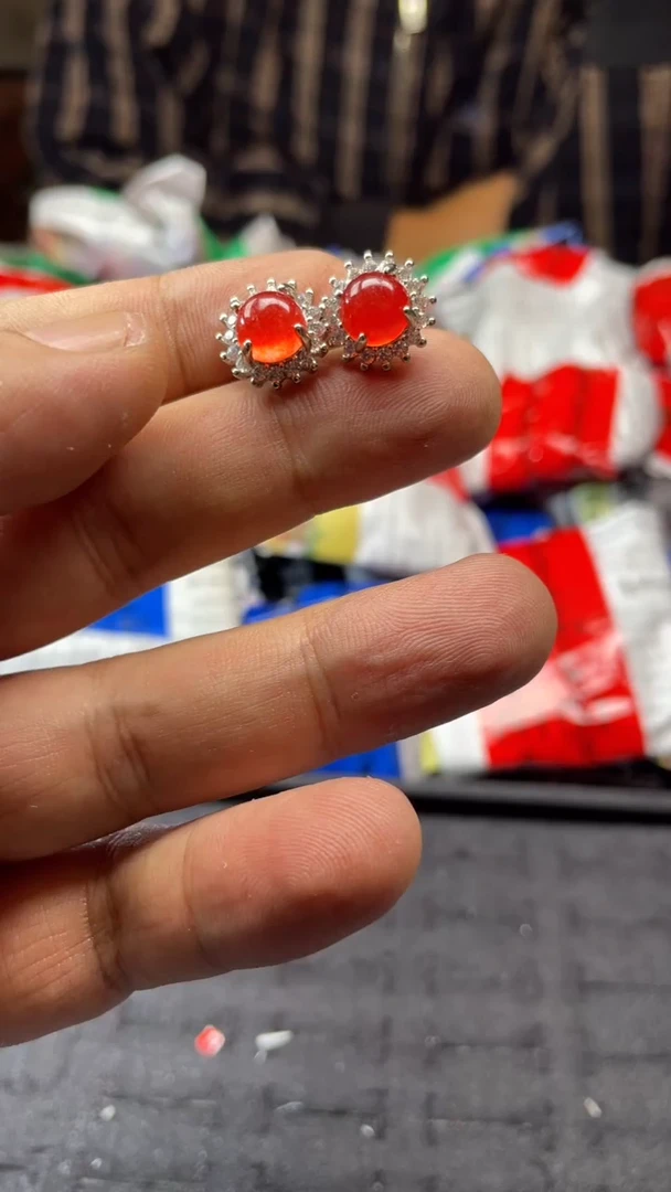 林子收货时尚耳钉X10