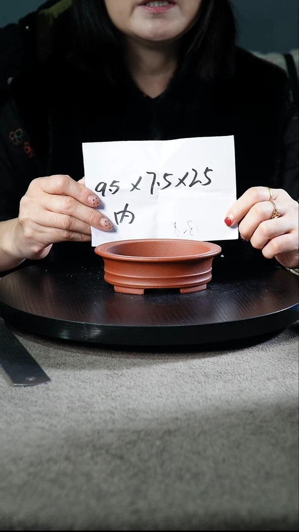 B0013宜兴紫砂花盆