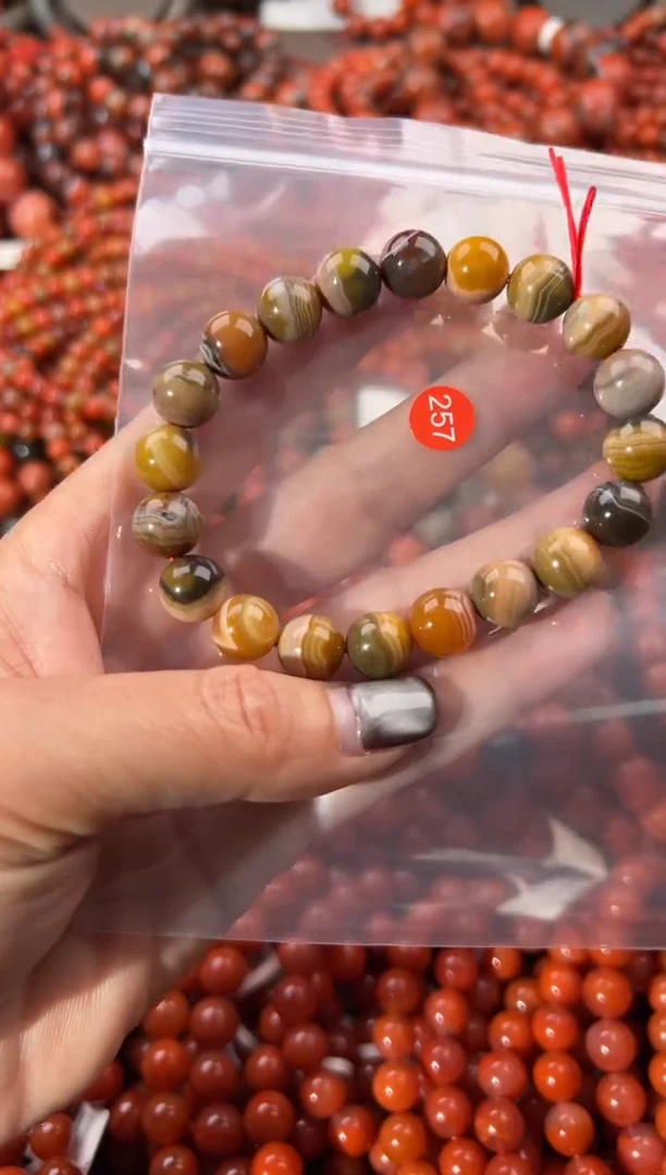 未镶嵌手串南红玛瑙10+