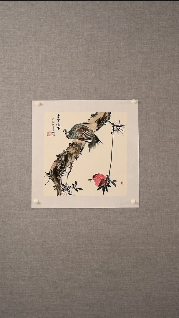国画黄老师-花鸟-一平尺-05