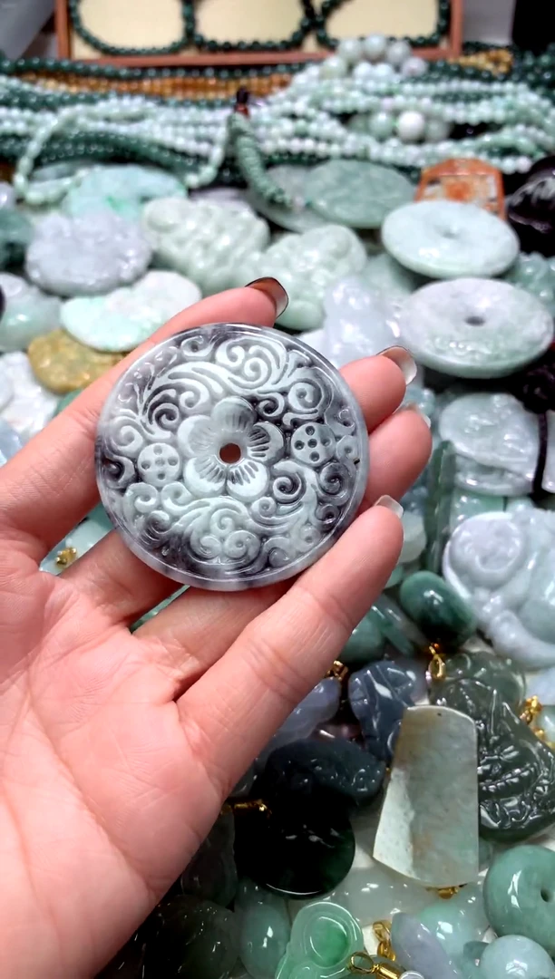 吊坠(不含链)未镶嵌翡翠1