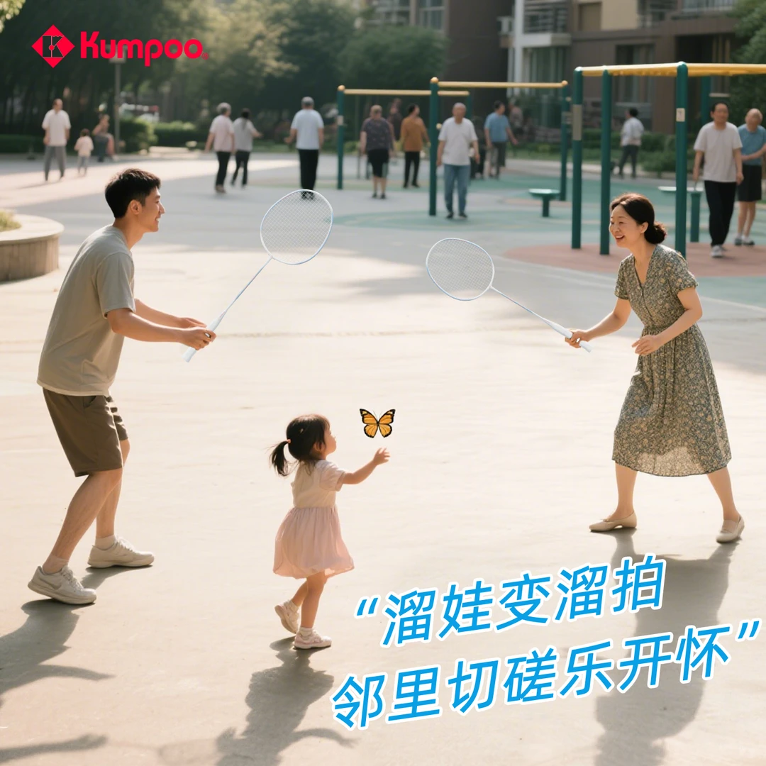 KUMPOO/薰风JD10正品高颜值专业羽毛球拍推荐入门级超轻耐打球拍