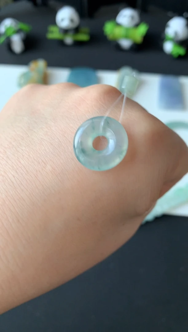 未镶嵌定制翡翠尺寸14.8*3.7