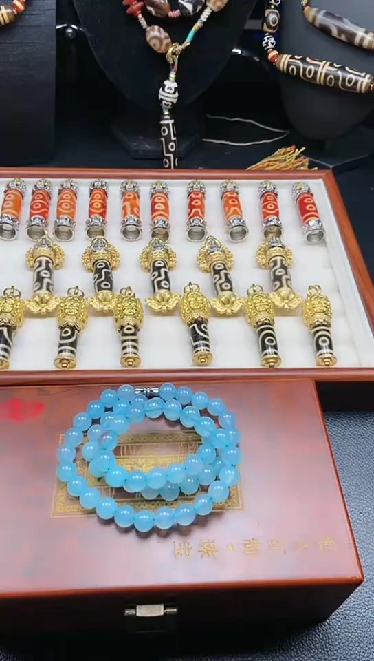 无非金属FD229蓝宝项链多样性发货