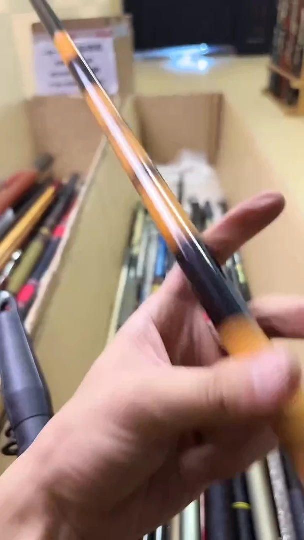 E**c鱼竿 孤品 微瑕 顺丰加10元
