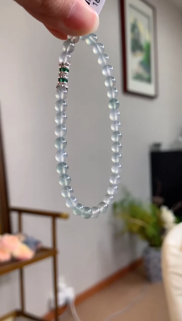 未镶嵌手串翡翠A512|4800