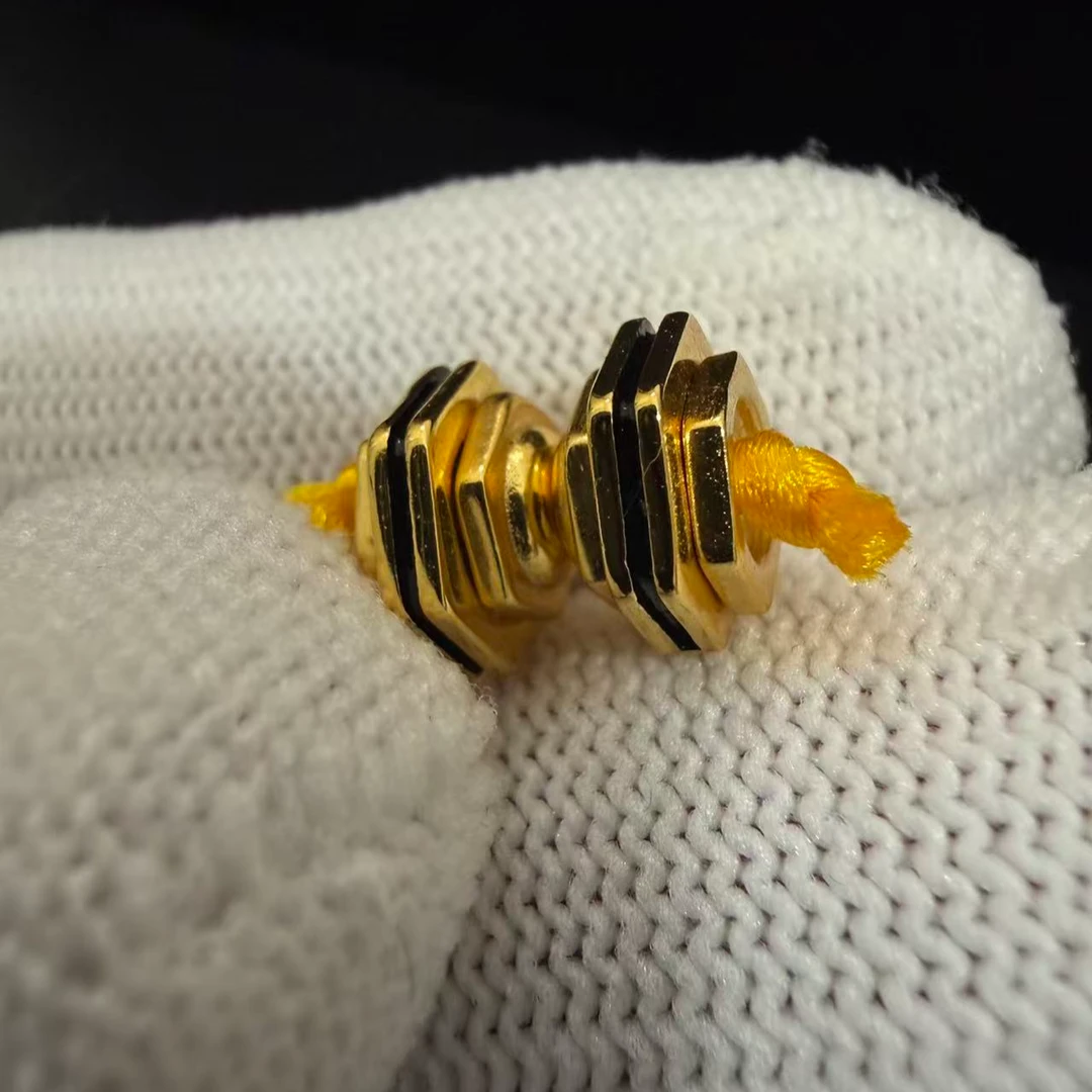 升级版布朗熊几何黑条万向轴8mm文玩配饰