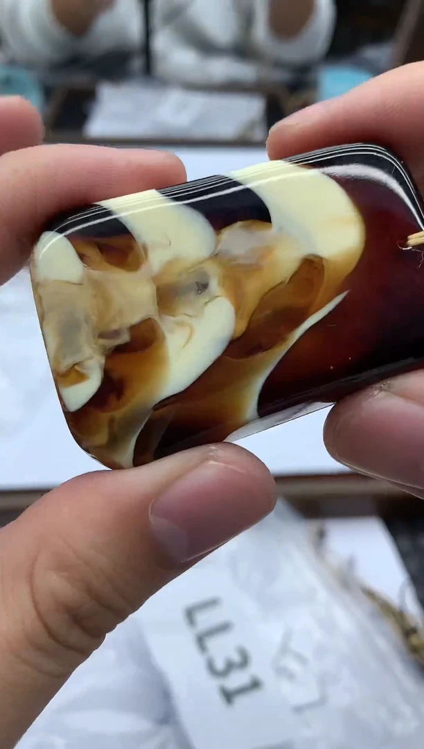 琥珀颈饰未镶嵌GG43【偶得珠宝严选】琥珀蜜蜡