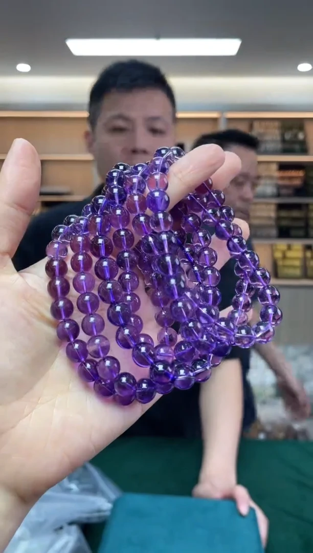 水晶手串未镶嵌多样性发一件