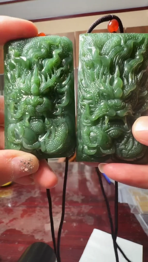 和田玉未镶嵌挂件WJS0627-189多样性发货发其一