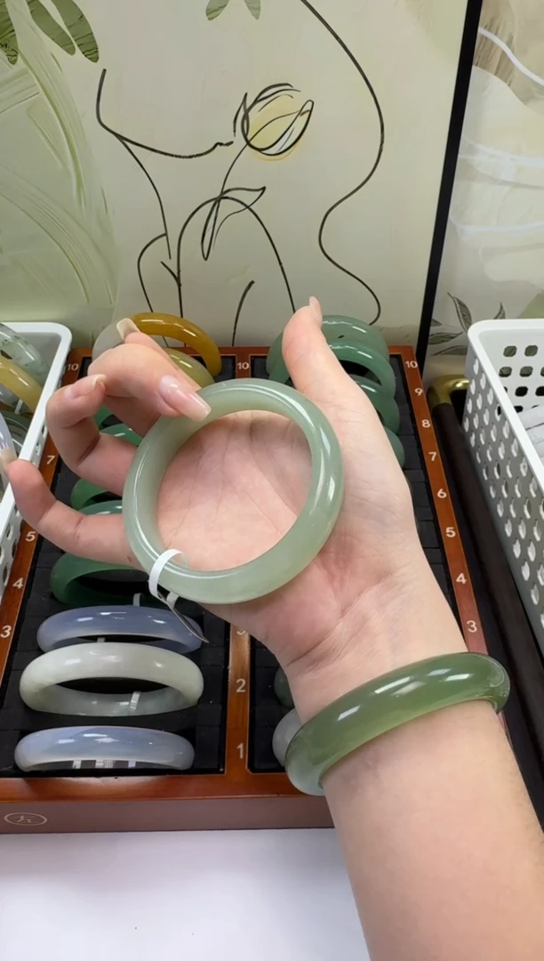 未镶嵌手镯东陵石56.3mm