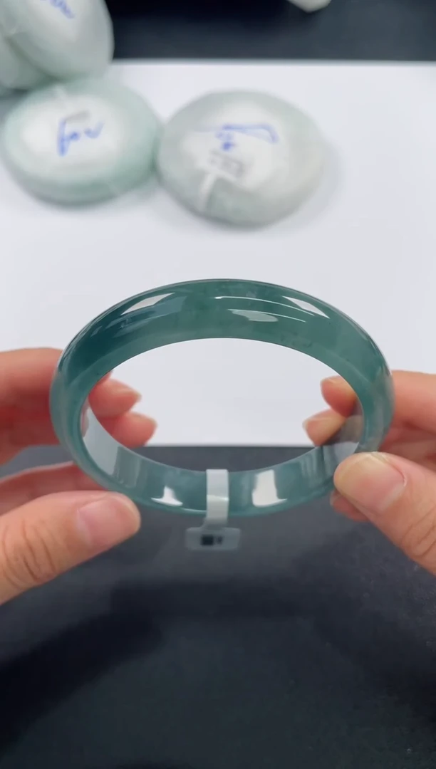 未镶嵌定制翡翠基地发货H 8470  59+