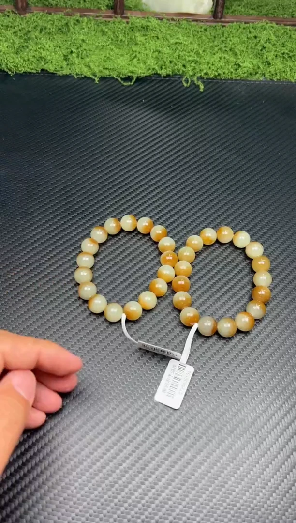 未镶嵌手串和田玉若羌微色差卡12多样性发货拍一发一