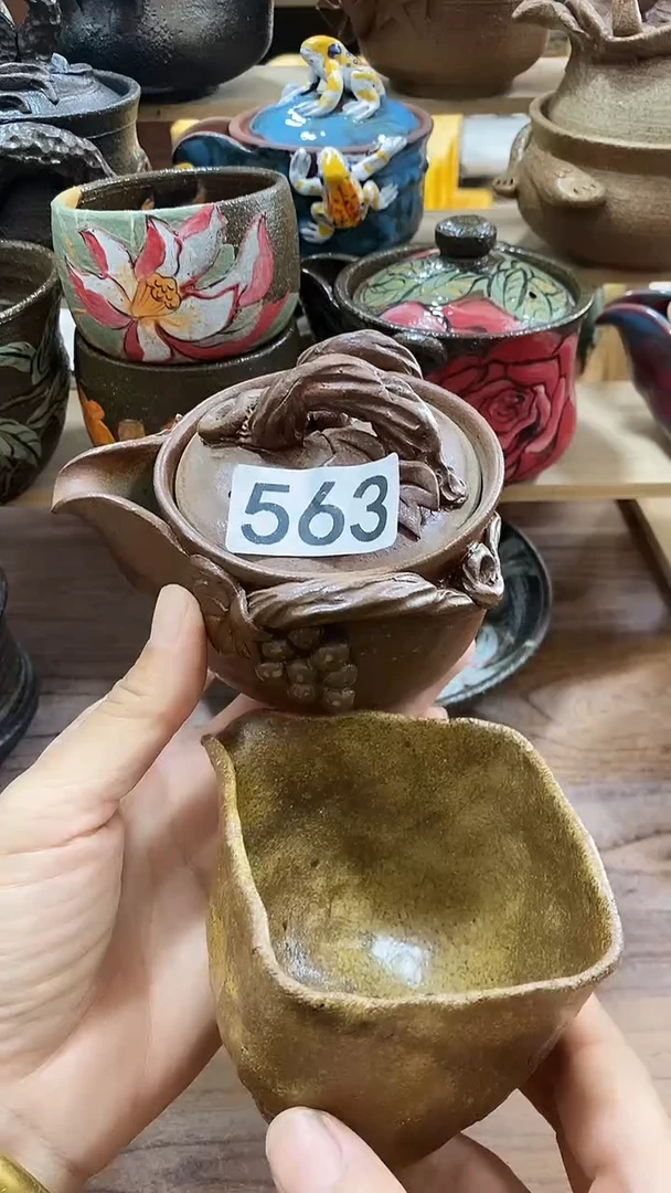 草****飞爱砂陶艺手工制作