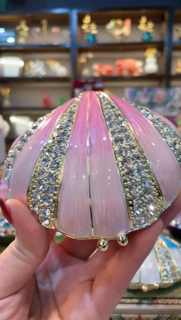 【闪购商品】精致珐琅彩首饰盒