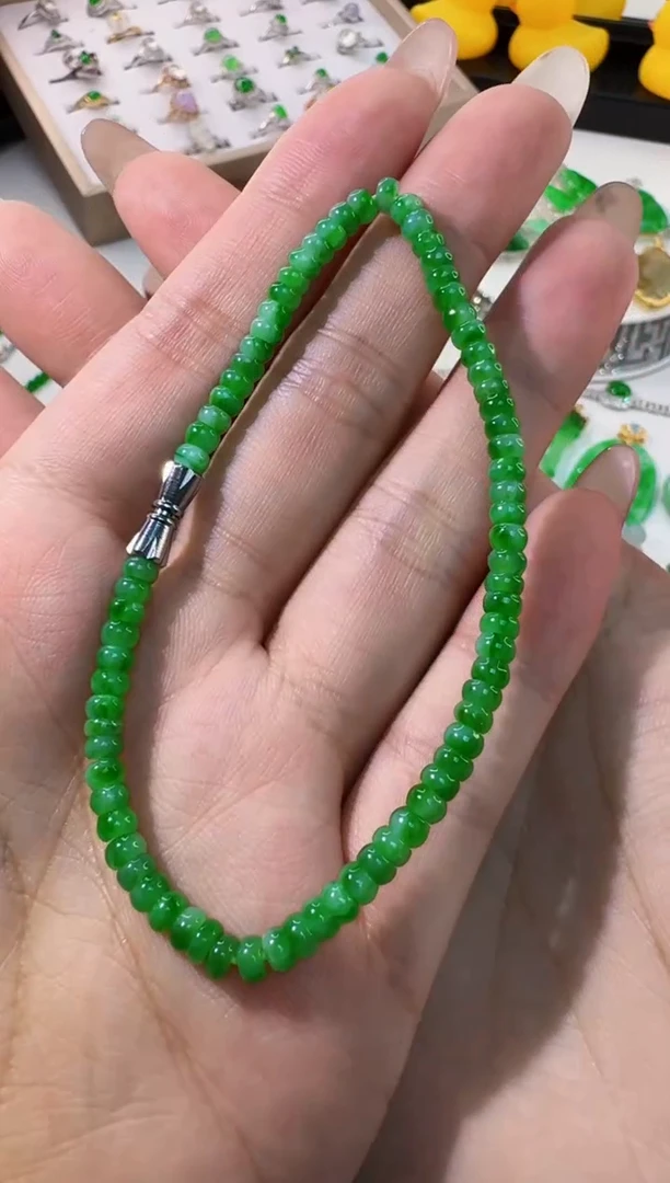 未镶嵌手串翡翠缅甸A货翡翠