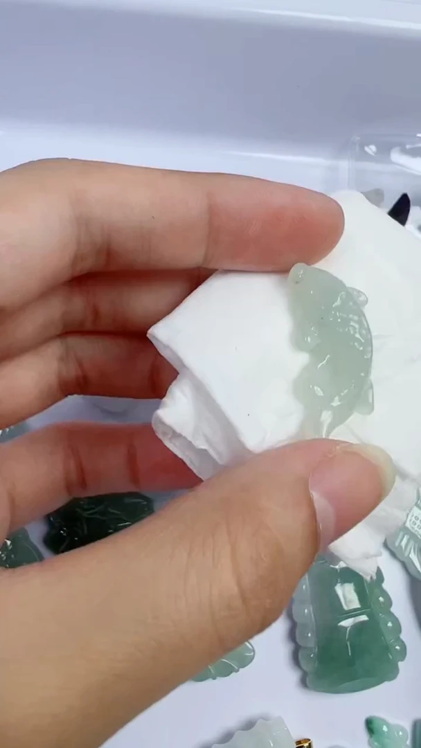 散珠翡翠814号链接，A货翡翠