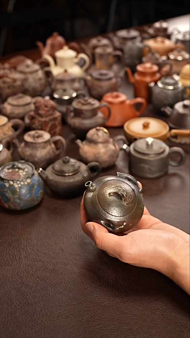 茶壶紫砂竹节宝瓶80cc