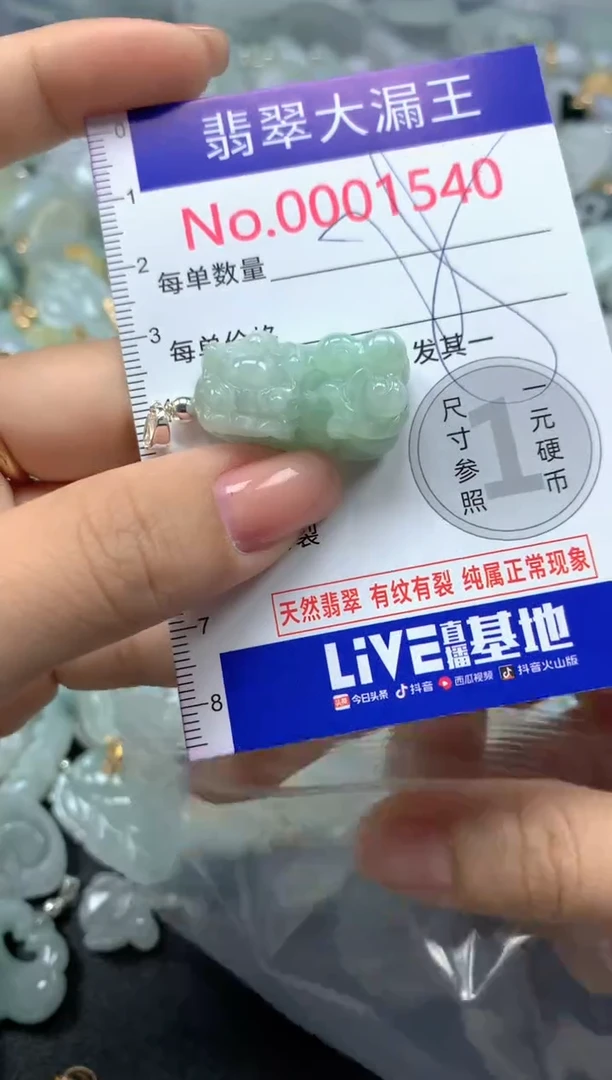 颈饰未镶嵌翡翠1540