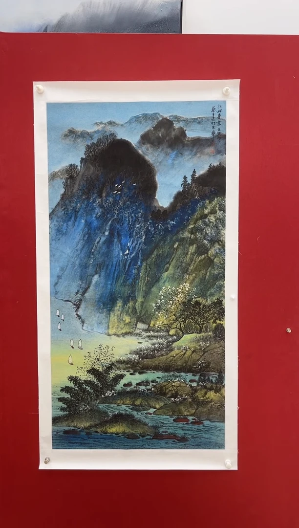 国画蔡云飞老师画作