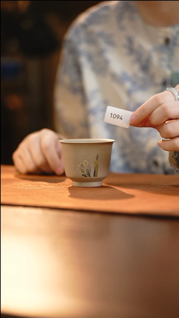 雲梦茶器紫陶茶杯3094