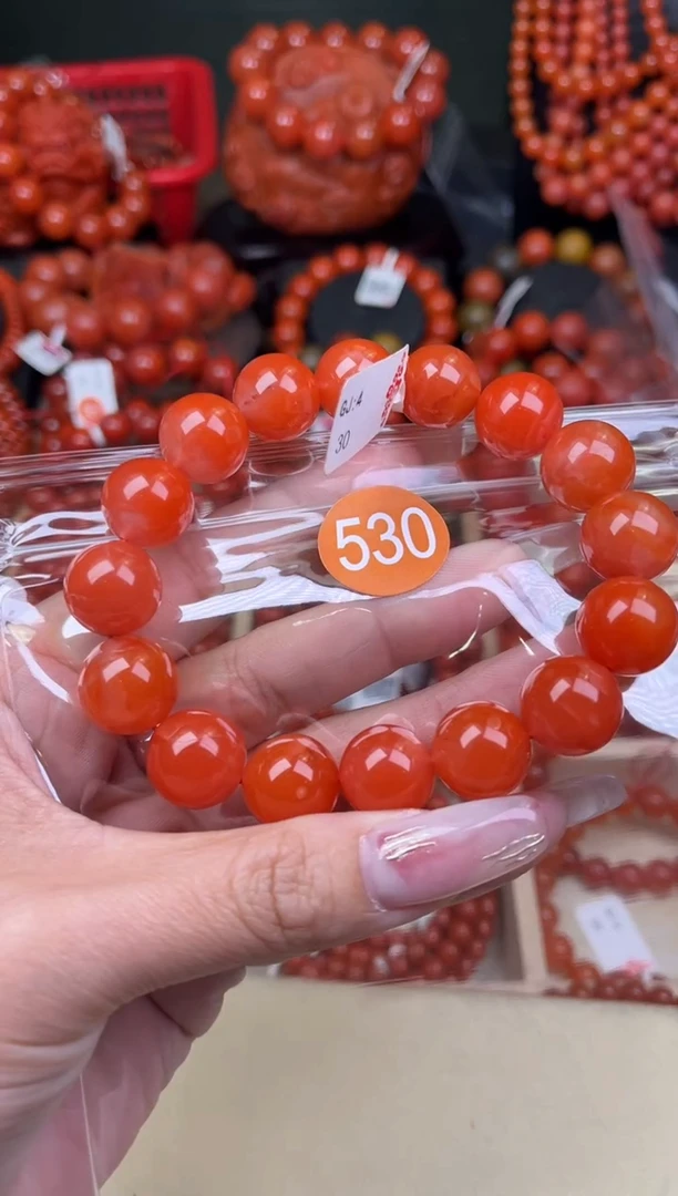【闪购商品】南红玛瑙珠宝奇石未镶嵌530-14+