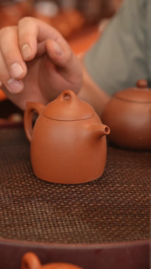 茶壶紫砂原矿手工制作