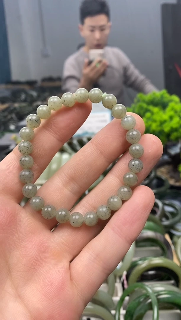 未镶嵌手镯和田玉7.2mm