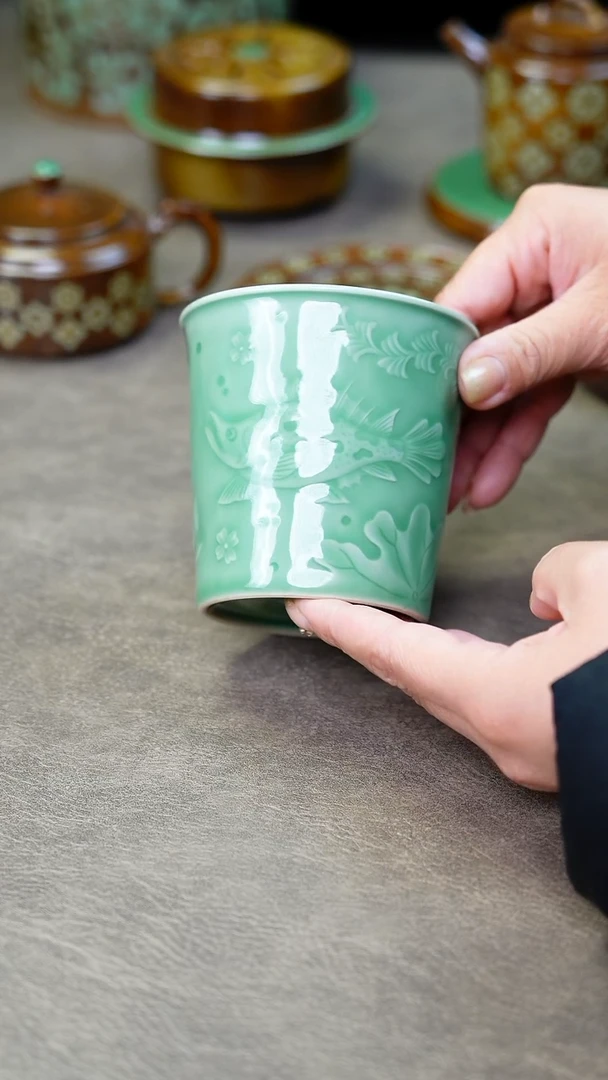 【闪购商品】龙泉窑手工茶器包邮