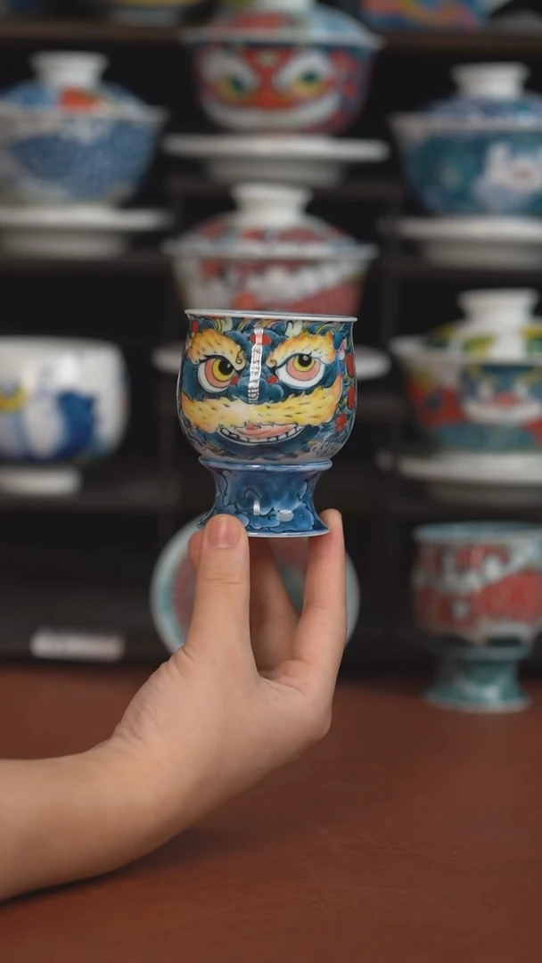 老师作品池鱼蛋杯  （微瑕福利 ）