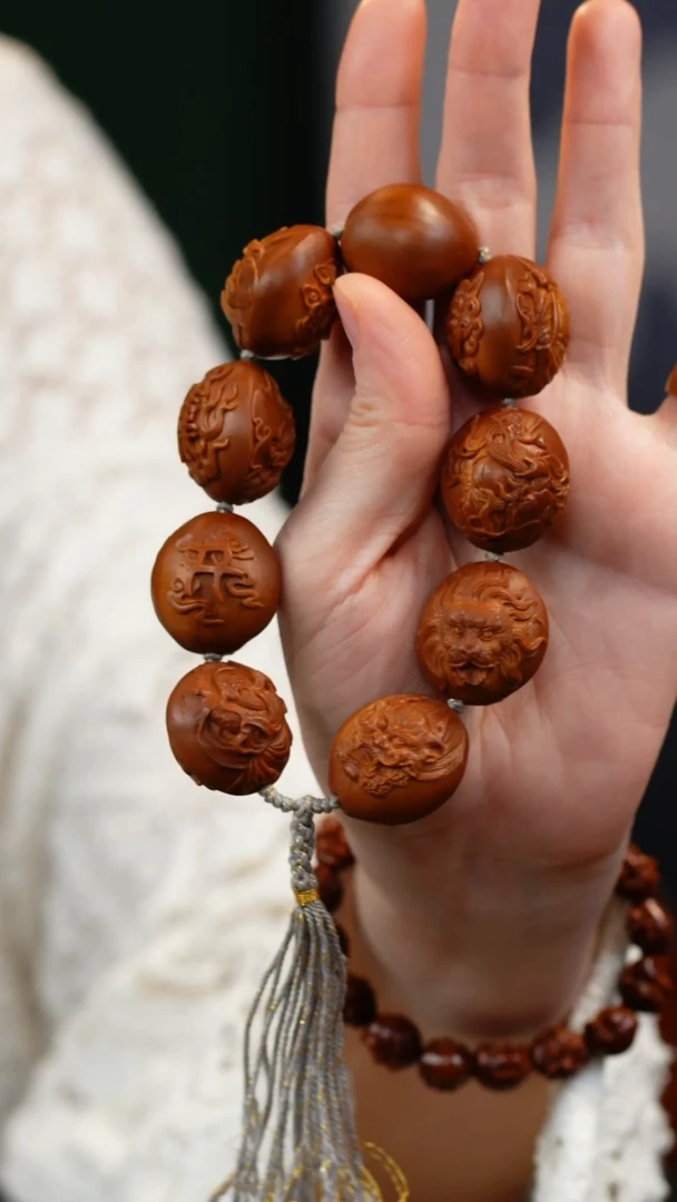 手串/手链橄榄核殷*鸥宋水官忠义千秋