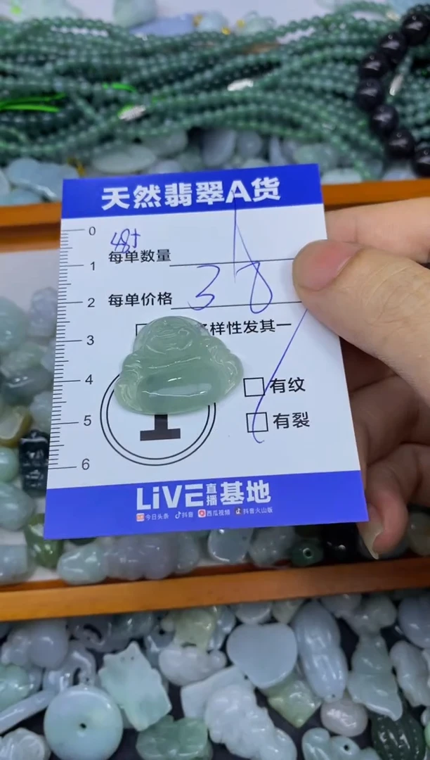 颈饰未镶嵌翡翠天然翡翠A货批量多样性发一件