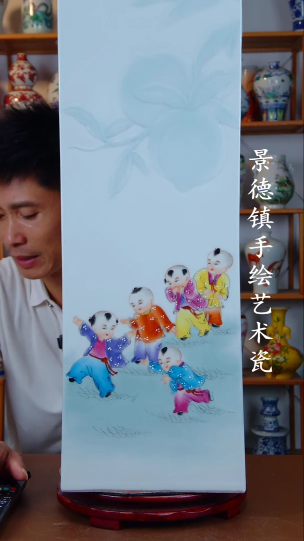 现代景德镇手工手绘陶瓷摆件24