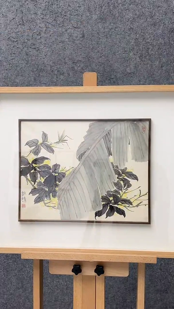 国画邹训精-1.2平尺-国画作品